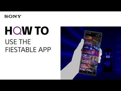 Nešiojama belaidė kolonėlė Sony SRSXP700B video