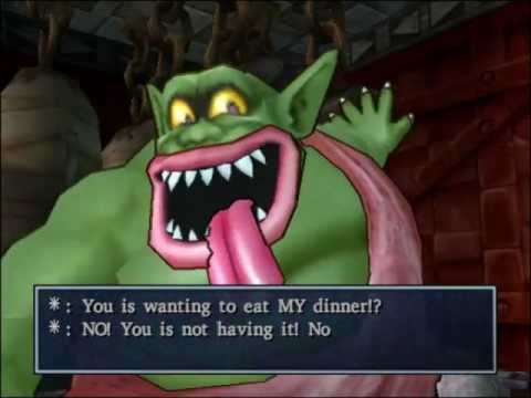 197 Dragon Quest 8 Cutscene - Finding the Chancellor of Argonia in the Troll's Maze