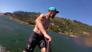 Foil VLOG: Downwind SUPfoil session