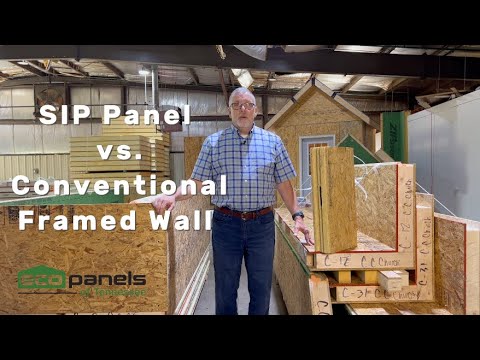 SIP Panel vs Conventional Framed Wall