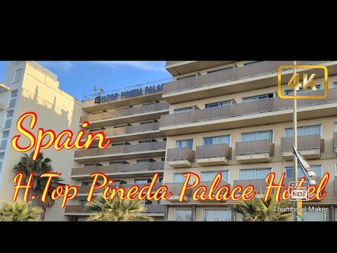 Hotel H.Top Pineda  Palace,walking tour.