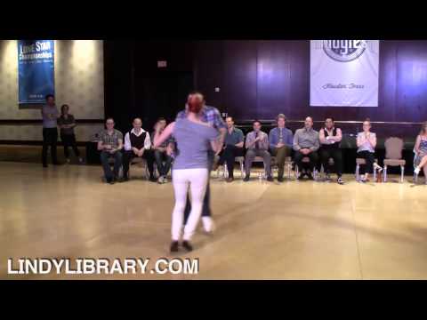 Lone Star Championships & Lindyfest 2013 Invitational Jack & Jill - Peter Strom & Jo Hoffberg