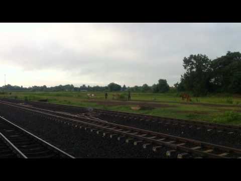 Cenário da estação Tailândia Nong Khai ①