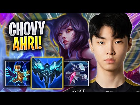 CHOVY IS INSANE WITH AHRI! - GEN Chovy Plays Ahri MID vs Veigar! | Season 2023
