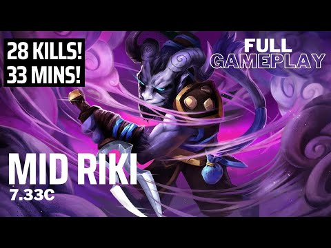 Riki Mid Lane vs Sniper 7.33c | Dota 2 Ranked Legend Gameplay