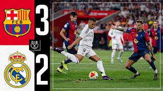 Download Lagu HIGHLIGHTS | Barcelona 3-2 Real Madrid | Copa del Rey Final 2025 Thumbnail