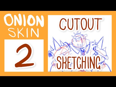 CUTOUT ANIMATION Pt2 - Sketching the Character