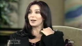 Cher Promotes &#39;Tea With Mussolini&#39; &amp; &#39;The First Time&#39; On &#39;The View&#39; (1998)