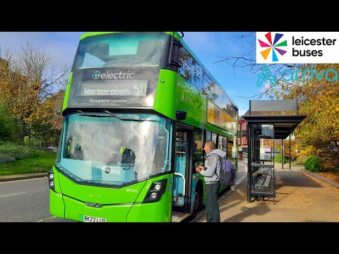 FULL ROUTE JOURNEY - Arriva Midlands Route 50 - Leicester to Narborough l 8016 BK73 AEJ
