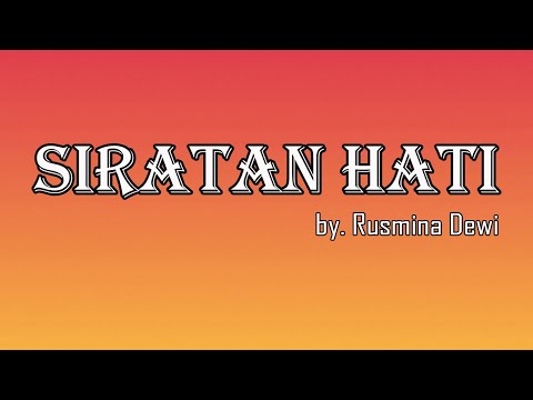 Siratan Hati by  Rusmina Dewi