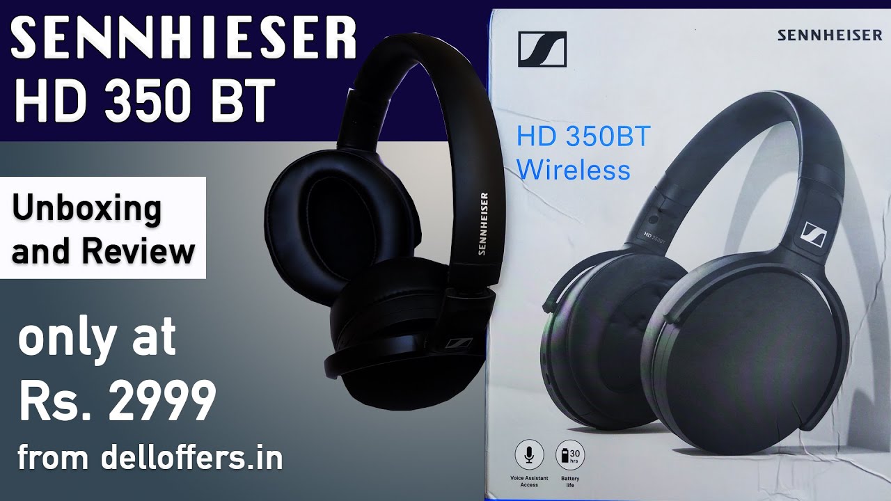 video Tai nghe không dây Sennheiser HD 350BT chính hãng 0