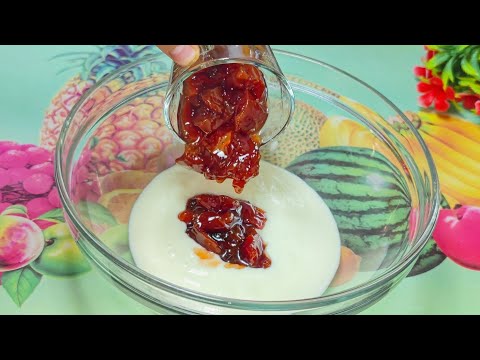 Беру КЕФИР и ЛЮБОЕ ВАРЕНЬЕ. ВЕК ЖИВИ ВЕК УЧИСЬ. МАЛО КТО ЗНАЕТ ЭТОТ СЕКРЕТНЫЙ РЕЦЕПТ.