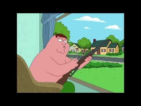 Family Guy - Peter Shoots at Lois (and Mort)