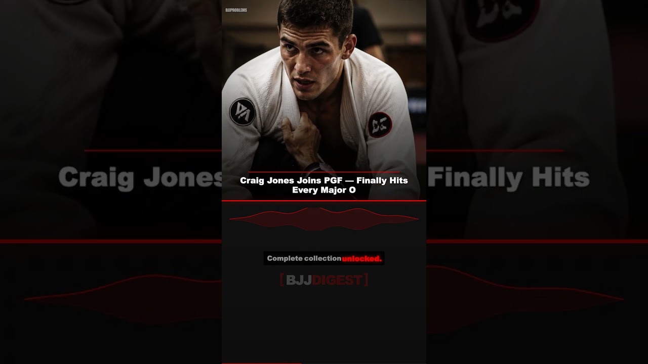 Craig Jones Joins PGF — Finally Hits Every Major O #Shorts