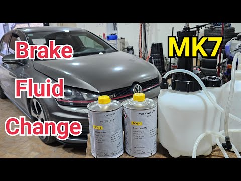 Brake Fluid Change | VW Golf GTI MK7