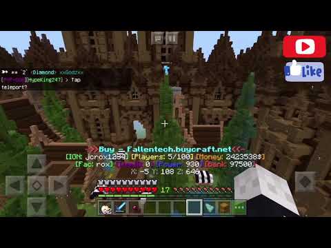 Hacker? MCPE fallen Tech factions