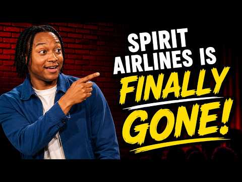 Josh Johnson: The HILARIOUS Truth About Spirit Airlines Shutting Down