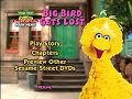 Sesame Street Big Bird Gets Lost DVD Menu Walkthrough