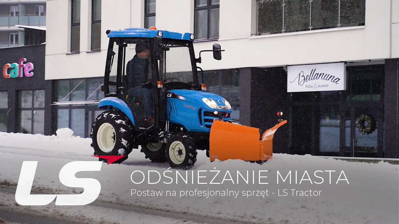 Jaki ciągnik do odśnieżania? :: LS-Traktor.pl