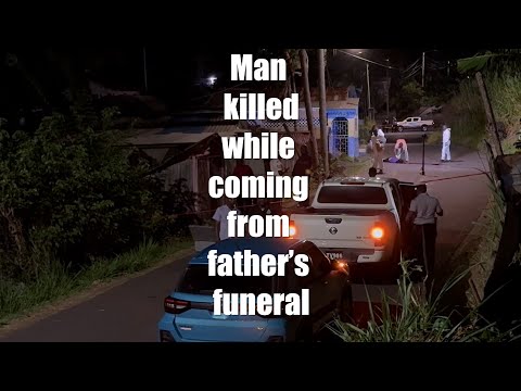Man killed on way from father's funeral