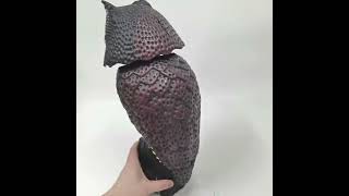 Maketa sovy na plašenie vtáctva s pohyblivou hlavou