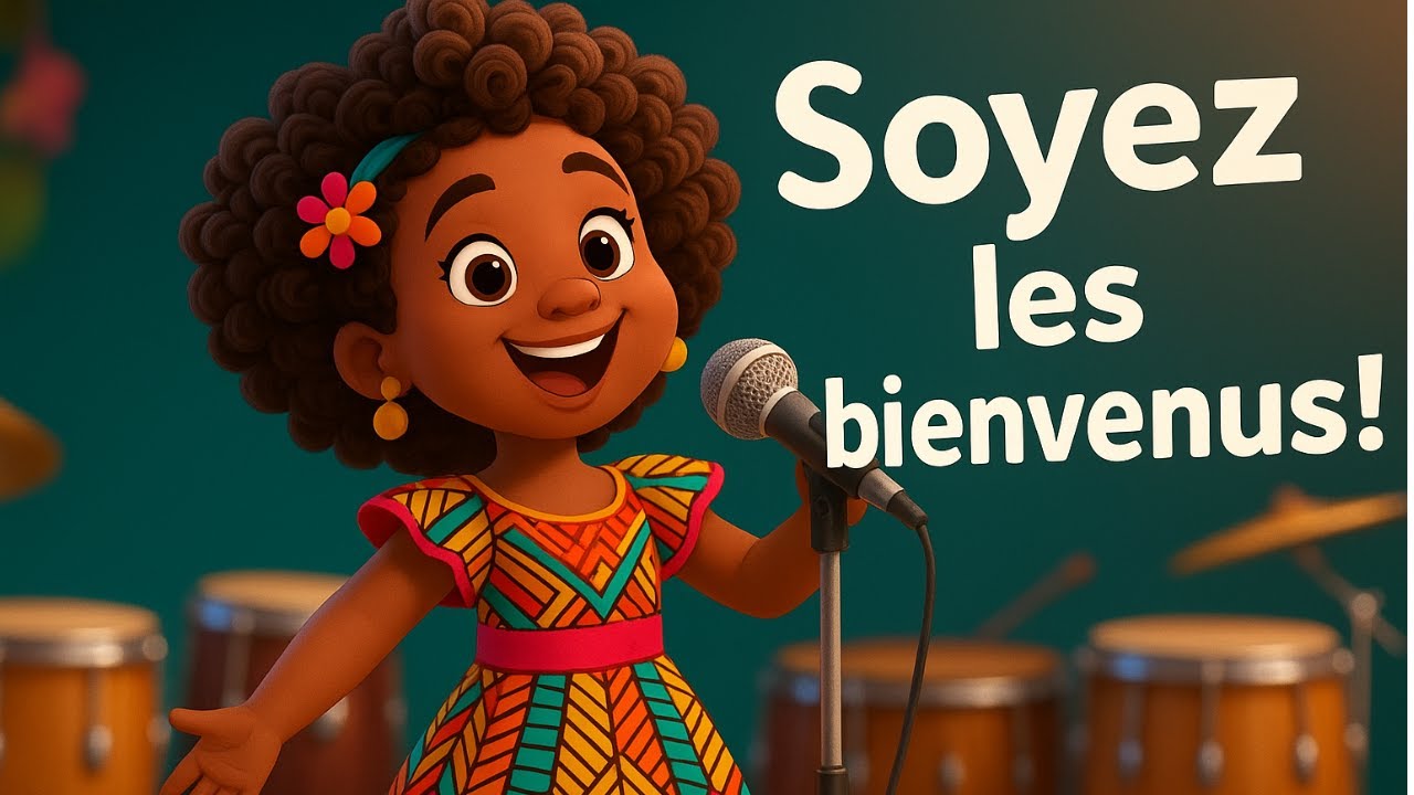 Soyez les Bienvenus | Comptine pour la maternelle - Apprends le Français et l’Anglais en chantant !