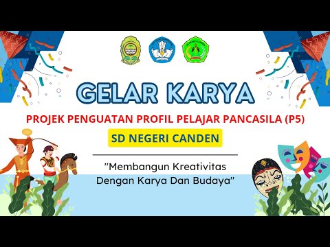 GELAR KARYA P5 SDN CANDEN "Membangun Kreativitas dengan Karya dan Budaya"