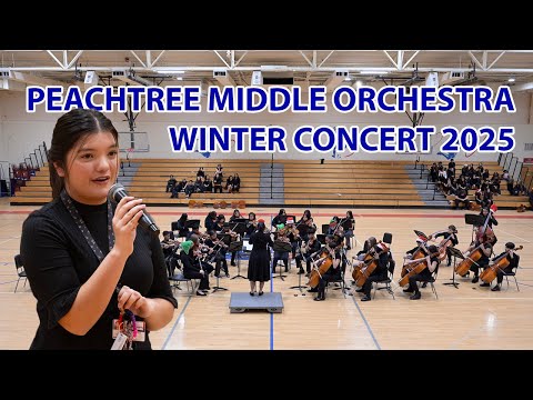 Peachtree Middle Orchestra Winter Concert 2025