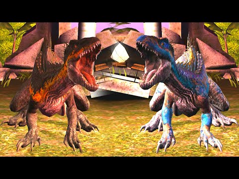 INDORAPTOR VS INDORAPTOR GEN 2 | JURASSIC WORLD THE GAME
