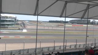 Grandstand opposite old pits Silverstone 17/7/2013