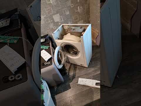 VERY HARD destruction washer indesit wisl 105