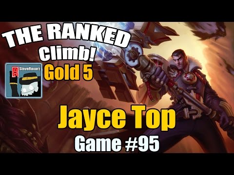 The Ranked Climb! [#95] [Gold Elo] Jayce Top
