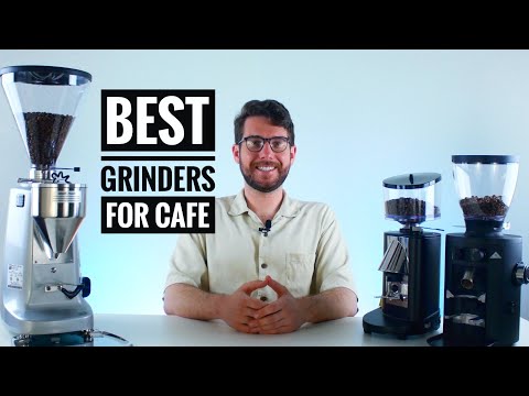 Os melhores moedores de café expresso para uma cafeteria - Guia fácil para escolher o moedor certo!