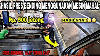 Download lagu WORTH IT KAH? | ALAT TEKUK PLAT HARGA RATUSAN JUTA BAGAIMANA HASIL KERJANYA? | BENDING PRESS MACHINE mp3