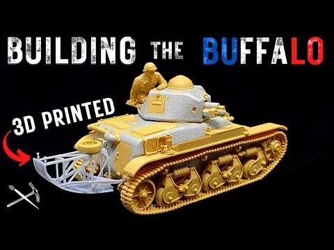 Building Tamiyas R35 French Light Tank - 3D Printing Missing Parts
