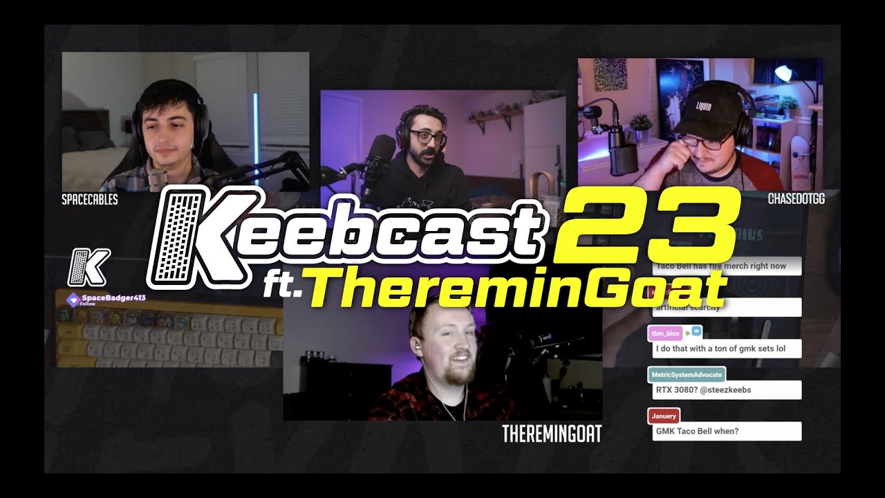 Keebcast 23 - Ft. ThereminGoat (The Switch Expert)