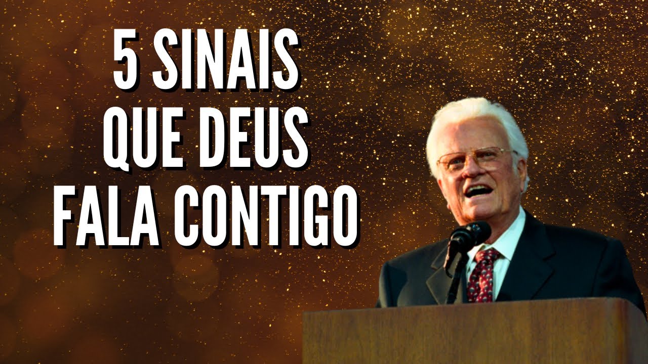 Billy Graham (1918-2018) - 5 SINAIS QUE DEUS ESTÁ FALANDO COM VOCÊ (Audiobook)