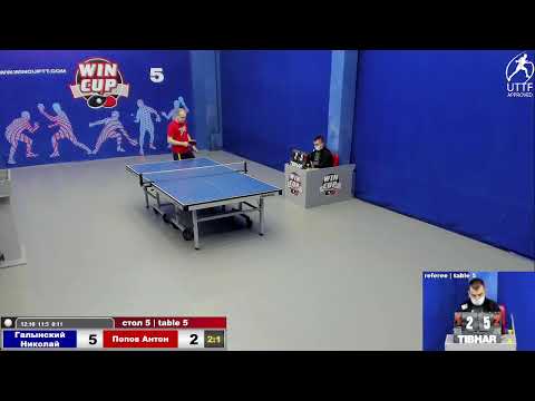 08:00 Галынский Николай 3-1 Попов Антон cтол 5 ЮГ-2 04.01.22