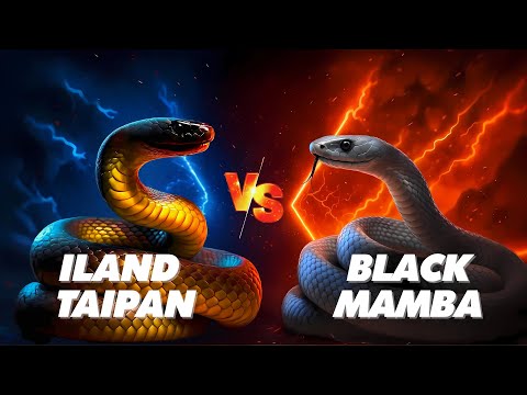 Black Mamba vs Inland Taipan – Who Is the Deadliest Snake? | Ultimate Animal Comparison| BCC Earth