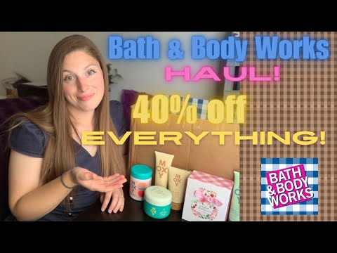 Bath & Body Works Haul & Unboxing! ❣️ Everything 40% off Sale!