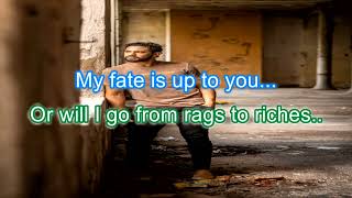 Rags To Riches, Tony Bennett, Lyrics