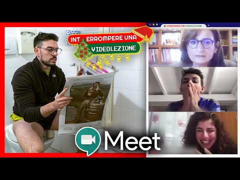 Interrompere le Videolezioni - Scherzi su Meet - [Candid Camera] - theShow