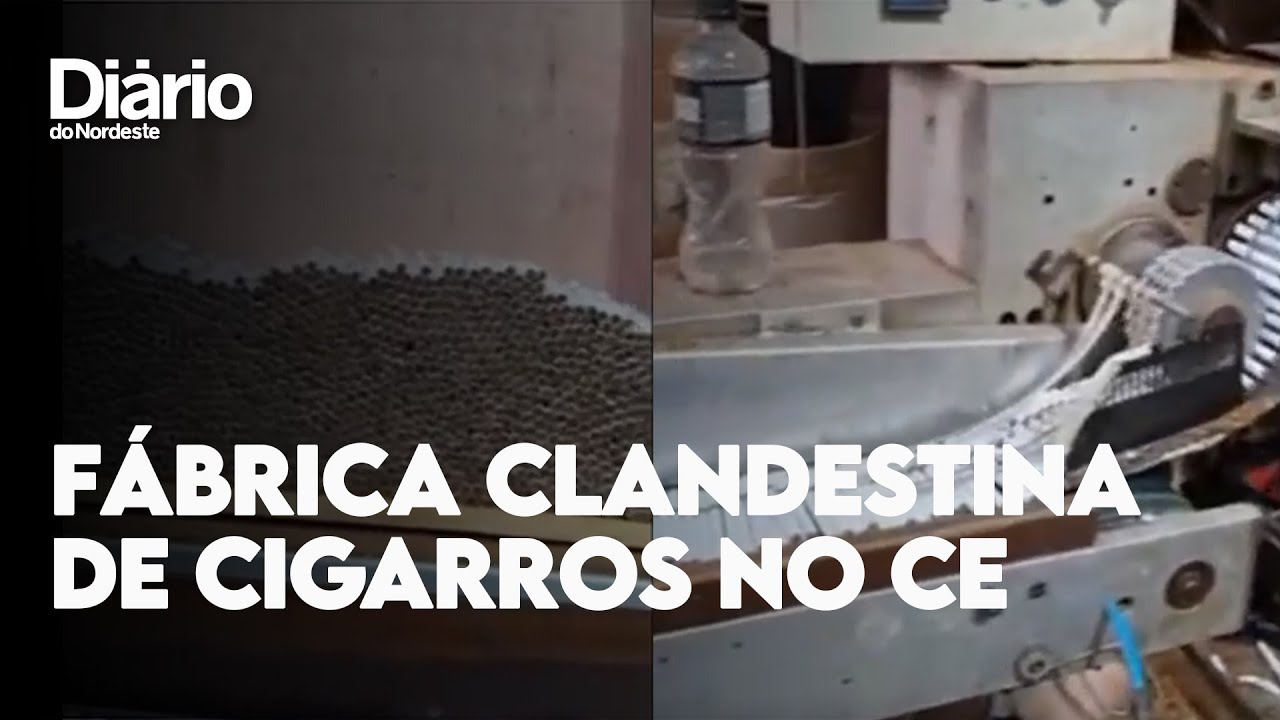 Imagem da notícia Polícia desarticula fábrica clandestina de cigarros e prende 10 paraguaios