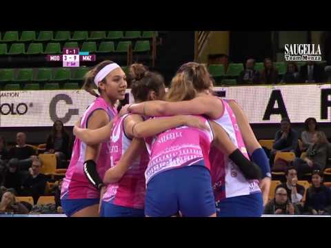 Highlights Liu Jo Nordmeccanica Modena - Saugella Team Monza