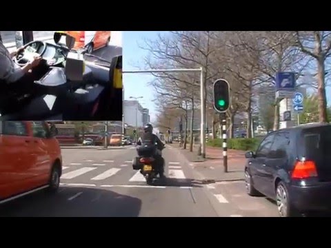 Met Veolia Lijn 30 van de Binckhorstlaan naar Den Haag Centraal (Double View)
