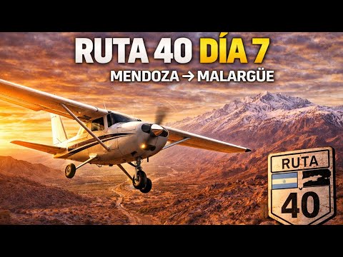 RUTA 40 | DIA 7 | DE MENDOZA A MALARGÜE | MICROSOFT FLIGHT SIMULATOR (Portrait)