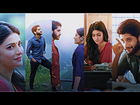 Premam - Evare Song Whatsapp Status | Naga Chaitanya, Shruti Haasan || Girlie Edits ||