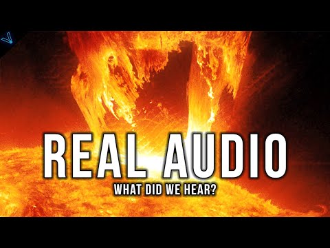 This Is What the Sun's Wind Sounds Like! (Very Creepy) - Six Real Sound Recordings (4K)