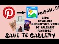 Cara Download Gambar GIF Video Di Aplikasi Pinterest By Aam Diah
