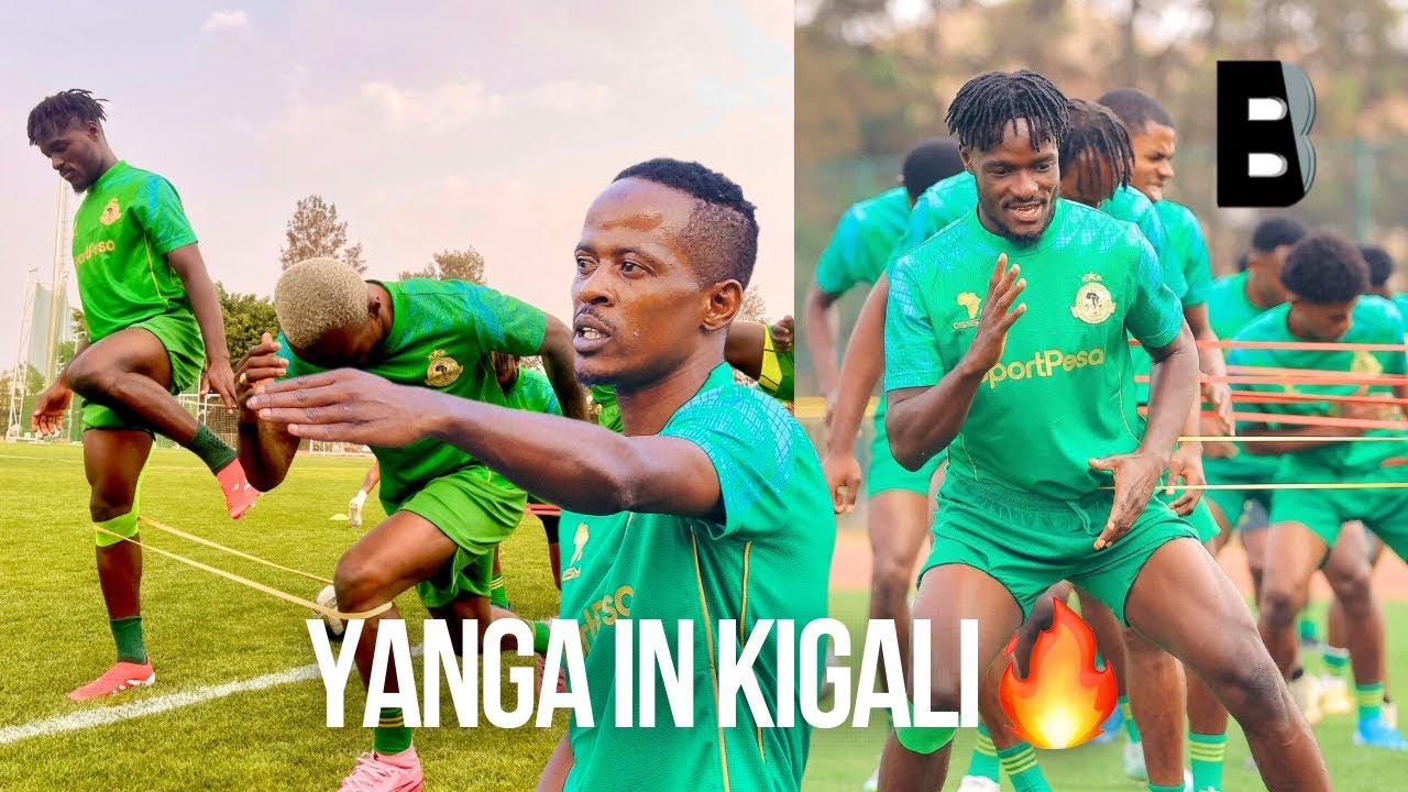 Wow! Ikipe ya YOUNG SC ikoreye imyitozo ihabya RAYON muri Stade AMAHORO! Haruna bamuhaye icyubahiro